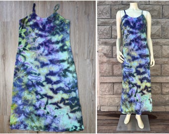 Extra Large Ice Dyed Cotton Dress