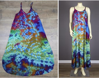 Small Ice Dyed Rayon Dress