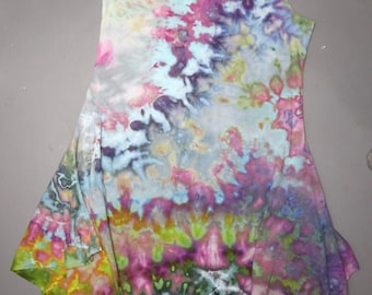 2XL Ice Dyed Cotton Dress