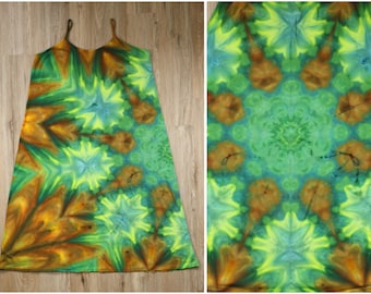 XL Ice Dyed Cotton Dress
