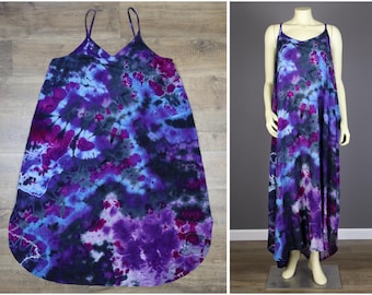 3XL Ice Dyed Rayon Dress