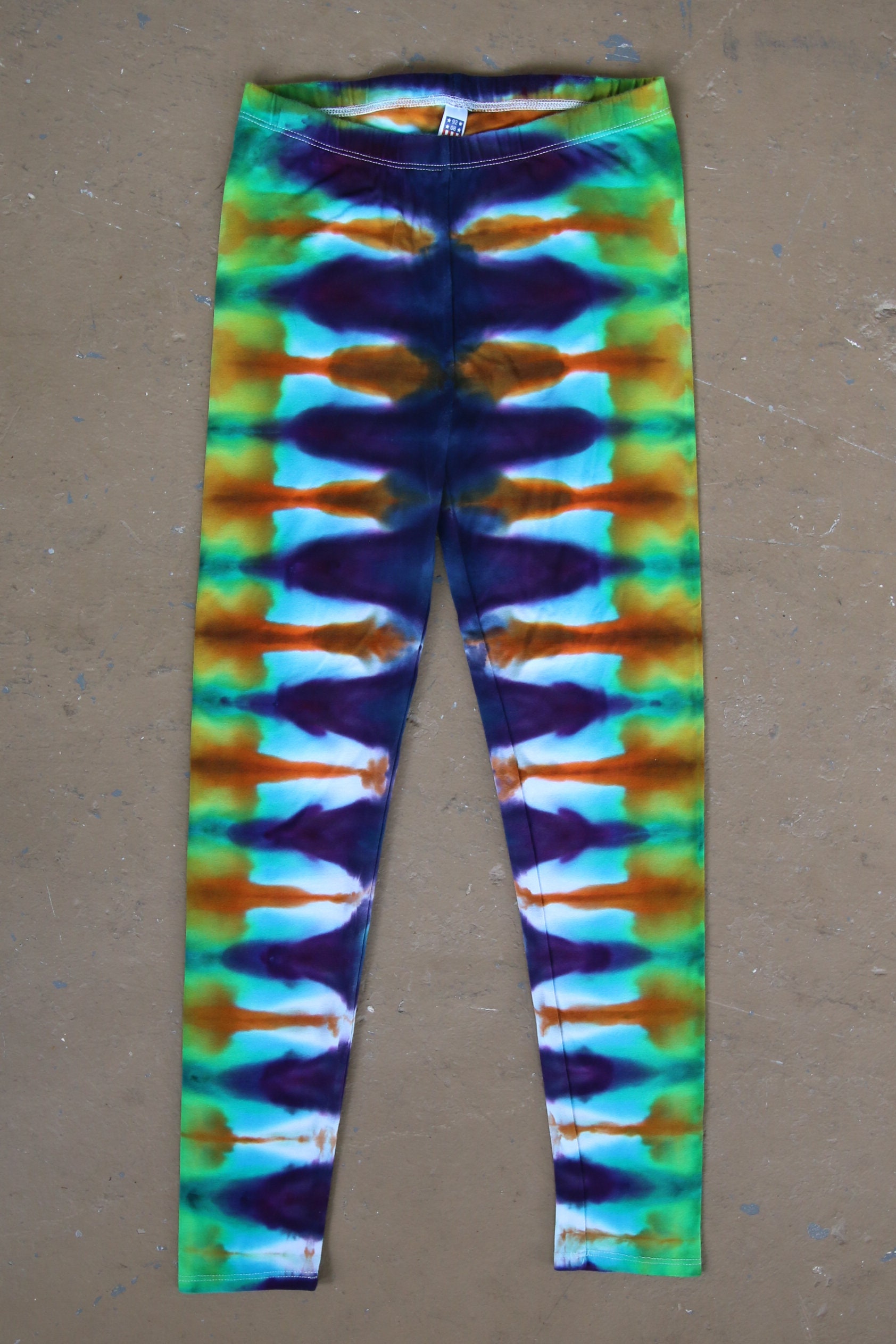 Tie Dye Leggings Medium Leggings
