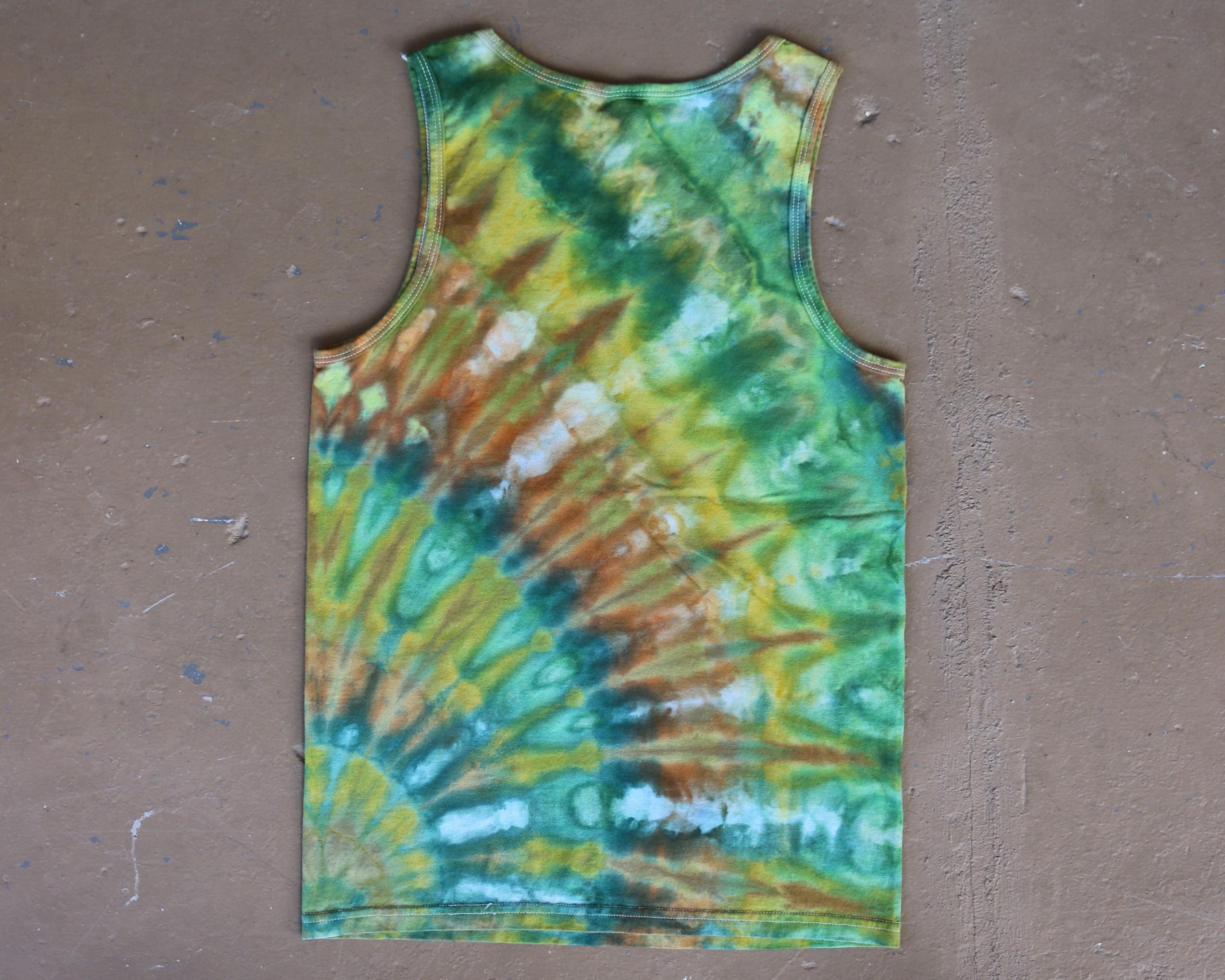 Tie Dye Tank Top Men's Small