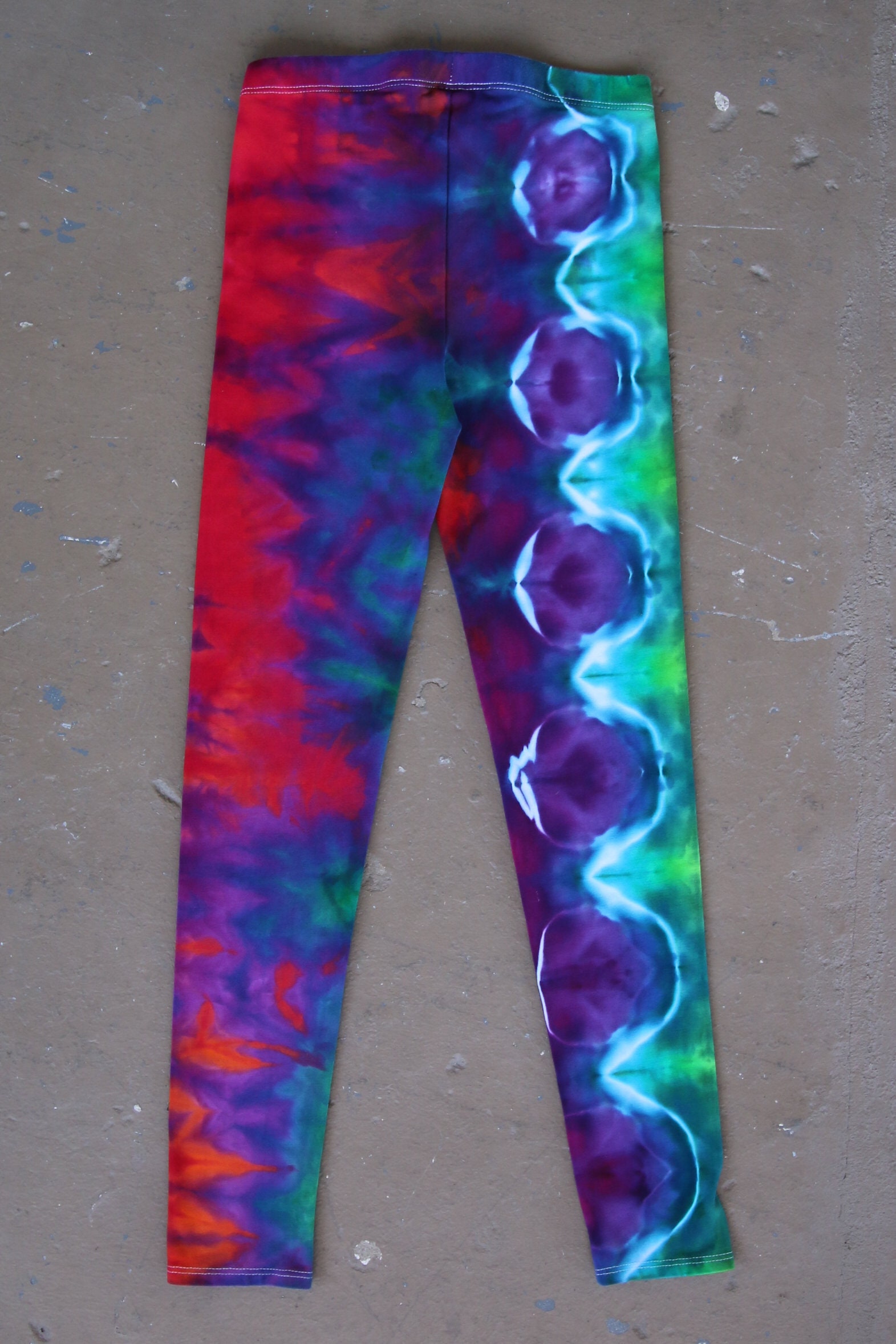 Tie Dye Leggings Small Leggings