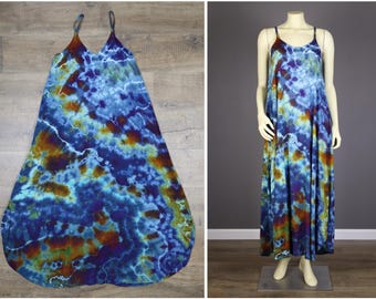 Small Ice Dyed Rayon Dress