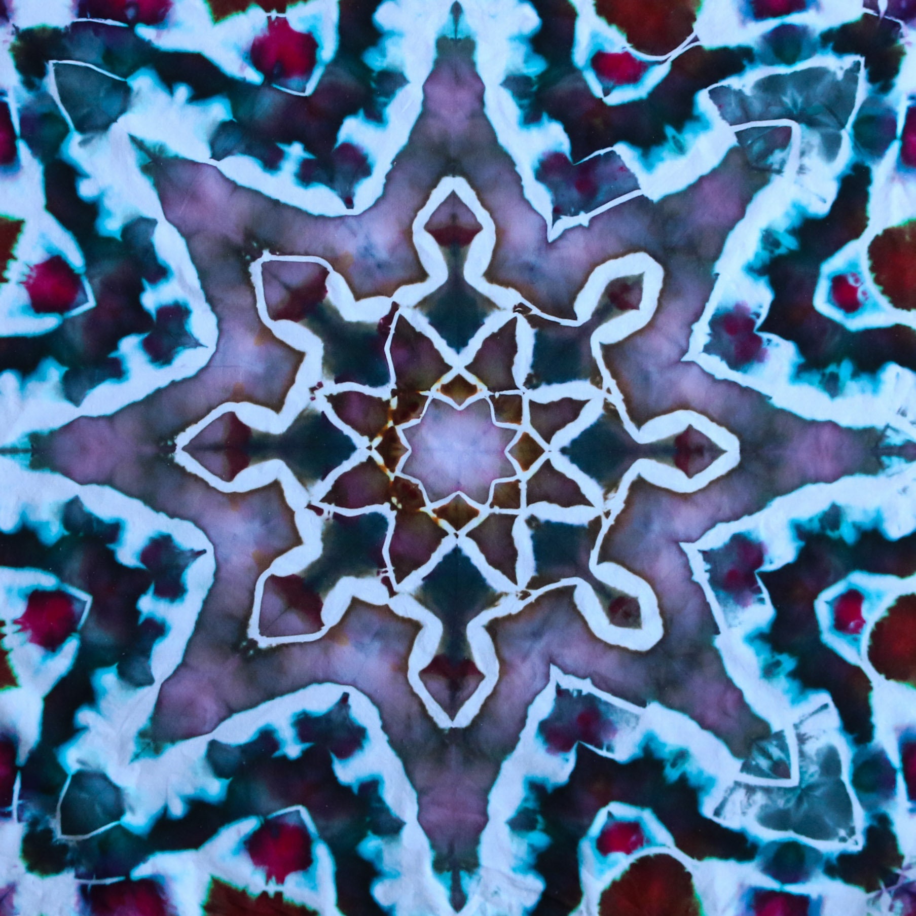 pastel tie dye bandana