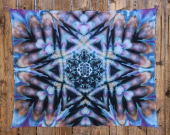 Ice dyed tapestry 42” x 35”