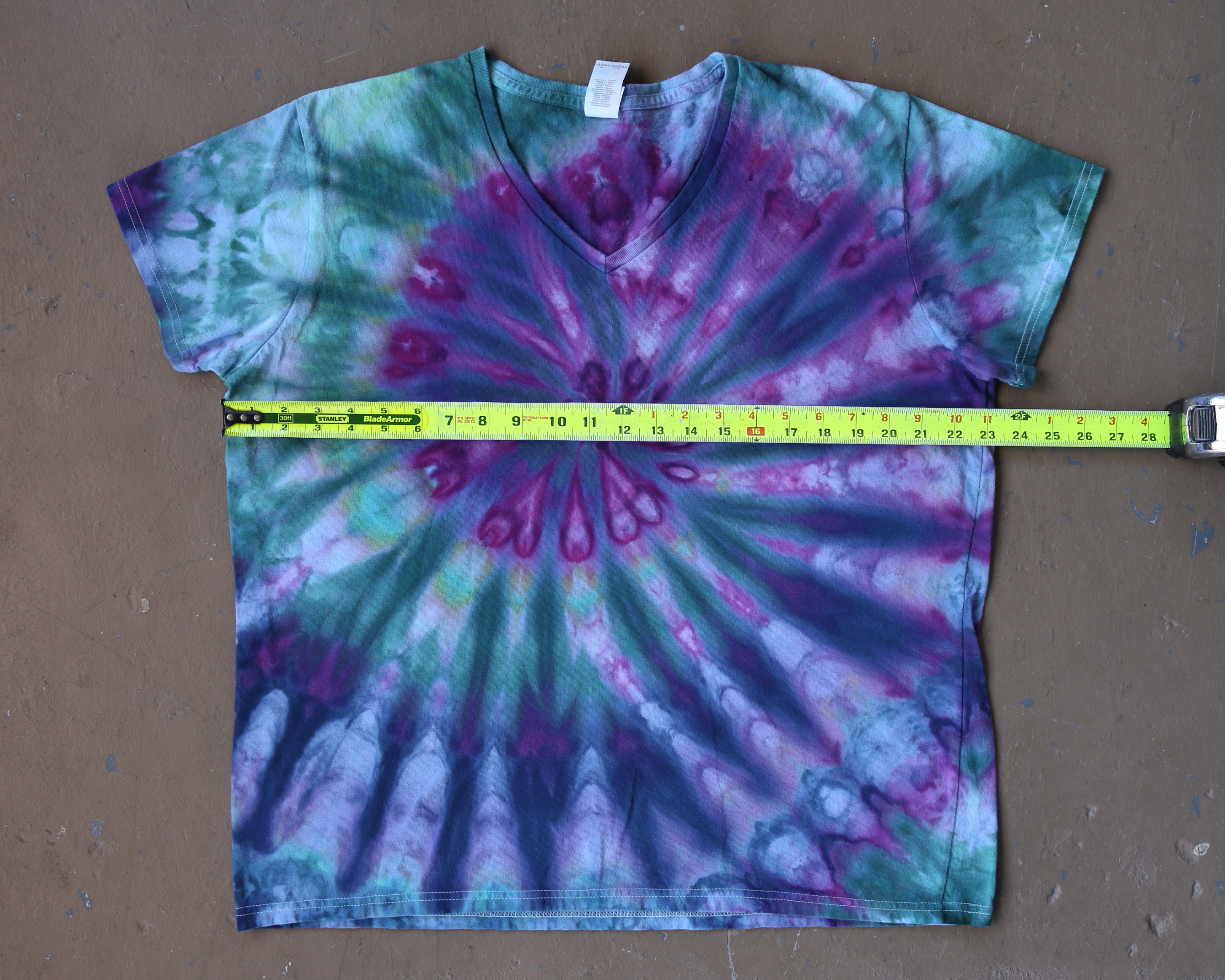 Women's Tie Dye Shirt 2XL Tie Dye, 2XL T Shirt, Hippie Gift Idea