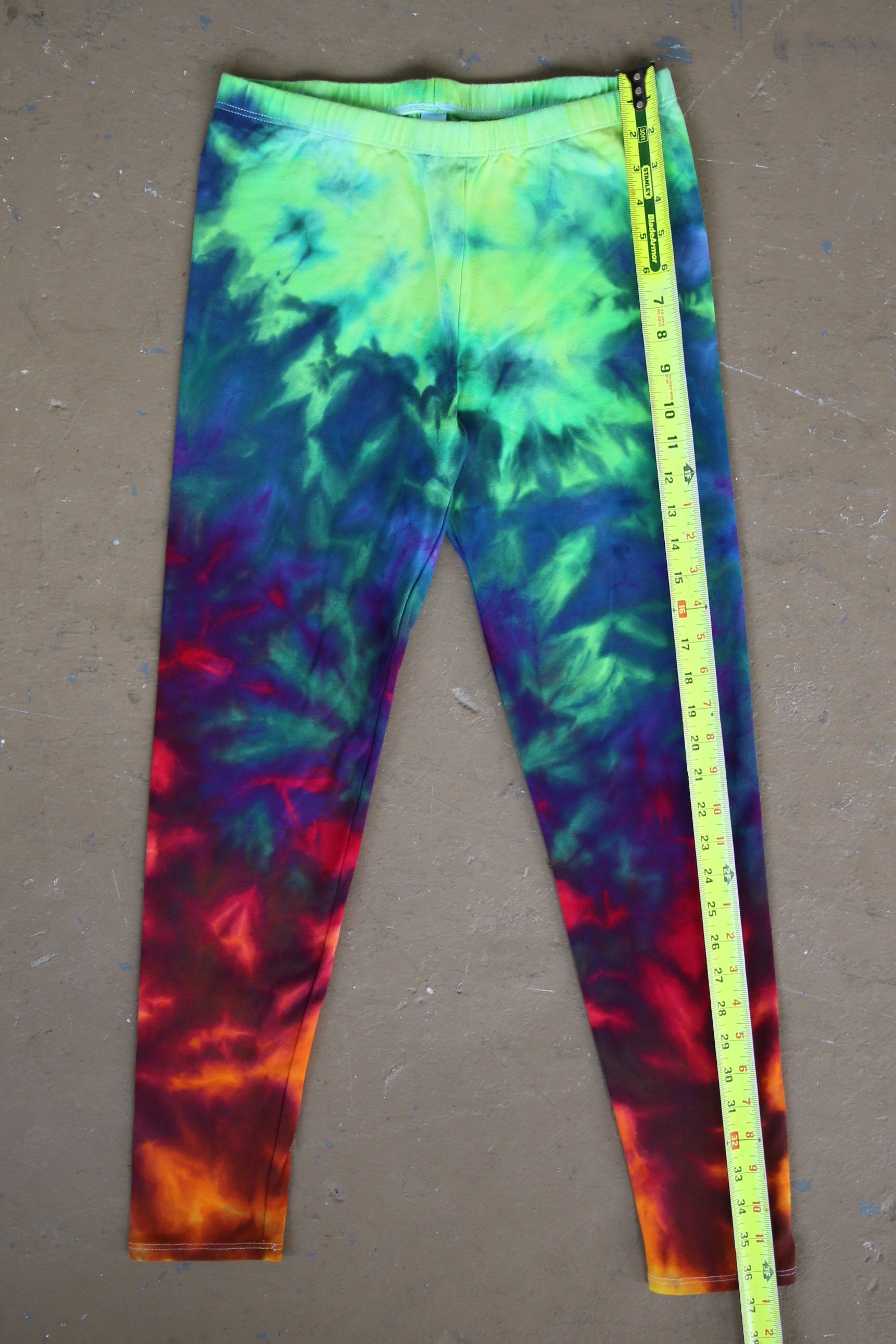 Tie Dye Leggings Extra Large