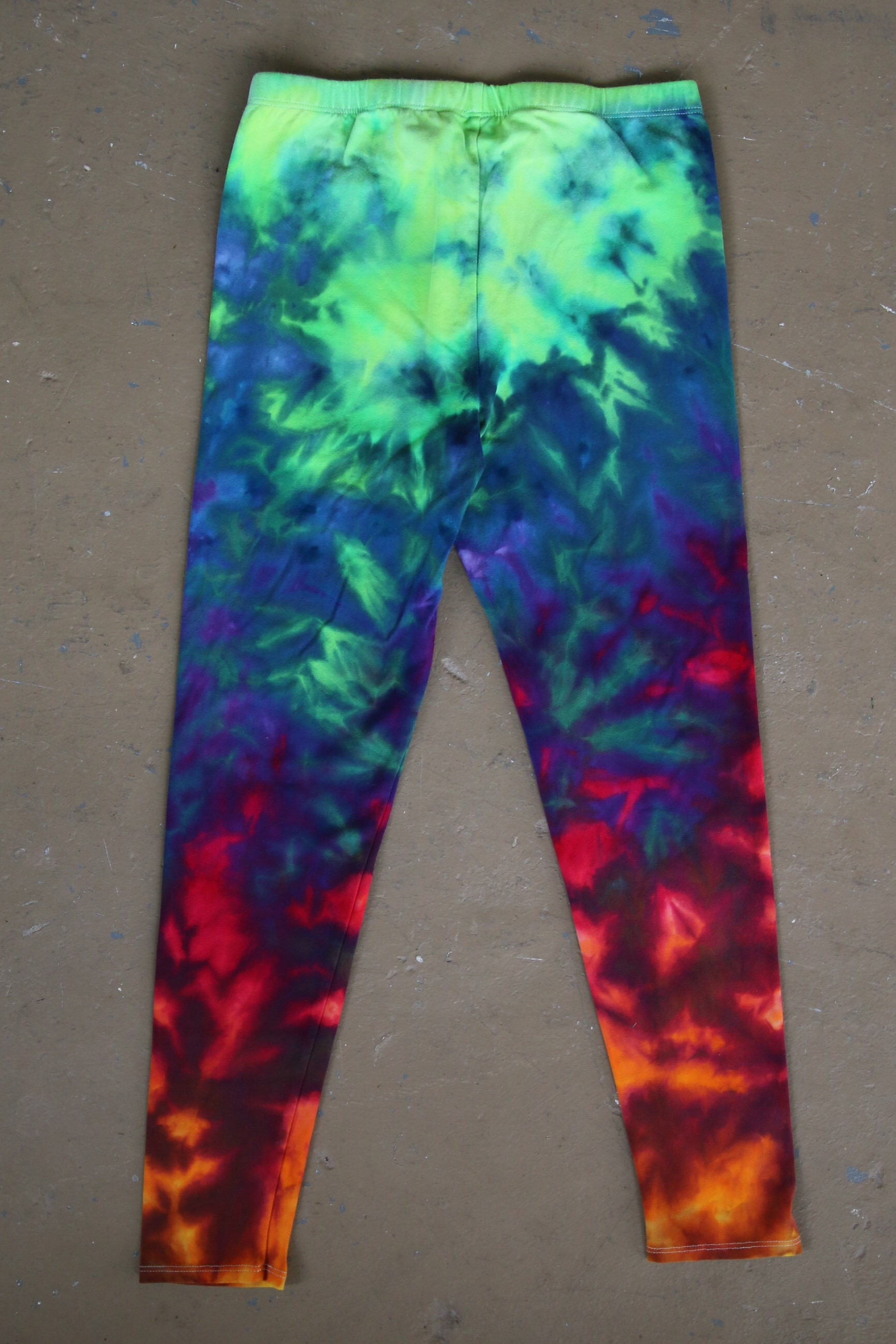 Tie Dye Leggings | Extra Large