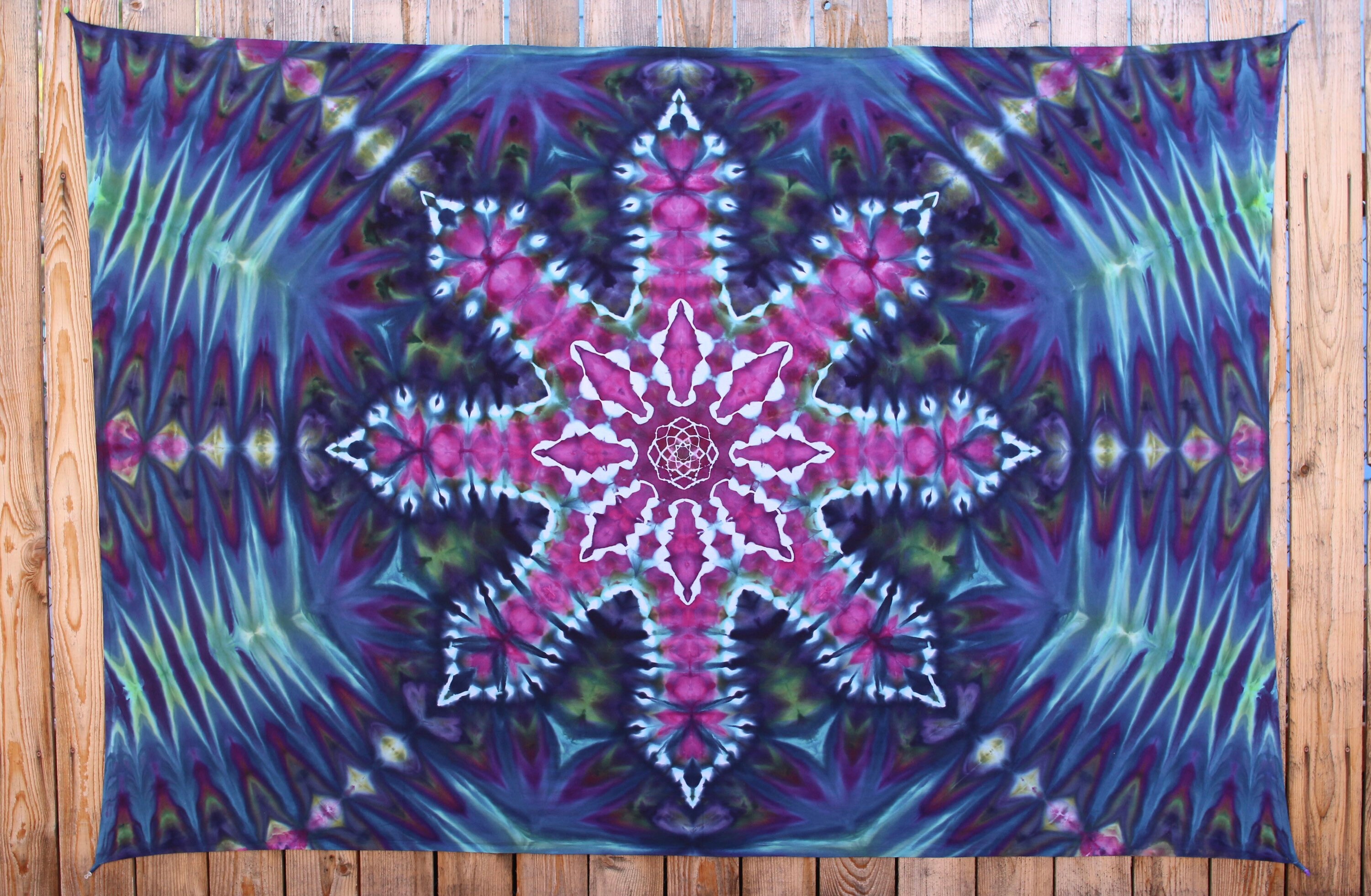 Large Tie Dye Tapestry Wall Tapestry