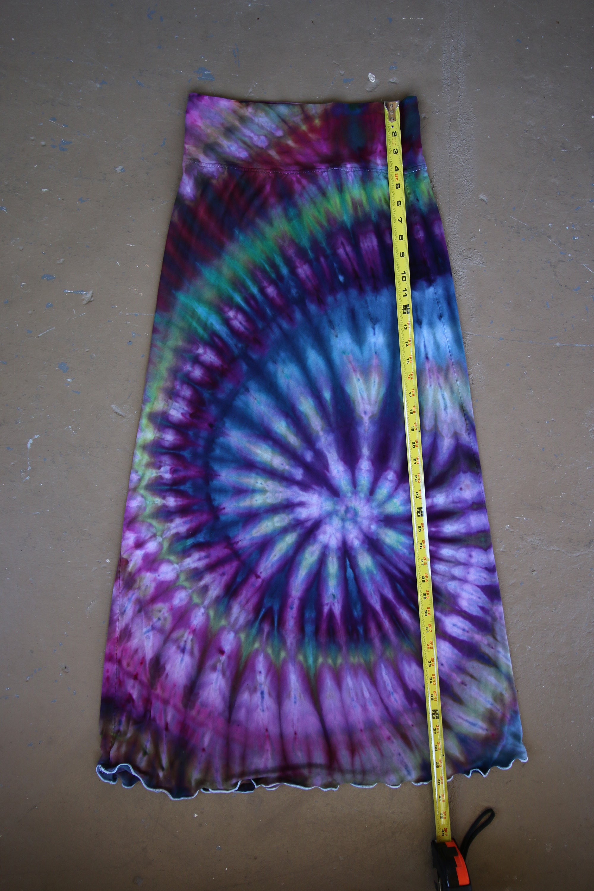 Tie Dye Skirt Womens's Medium