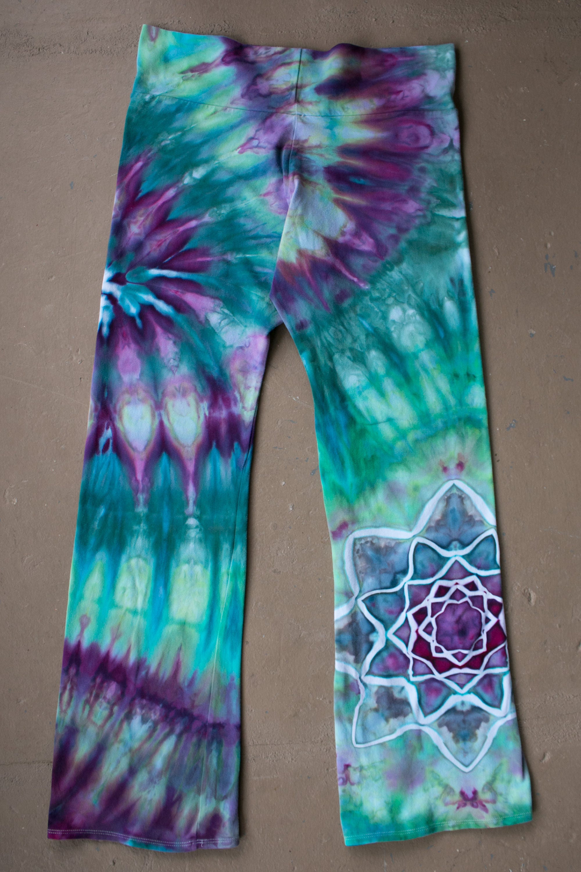 Tie Dye Yoga Pants | 2XL