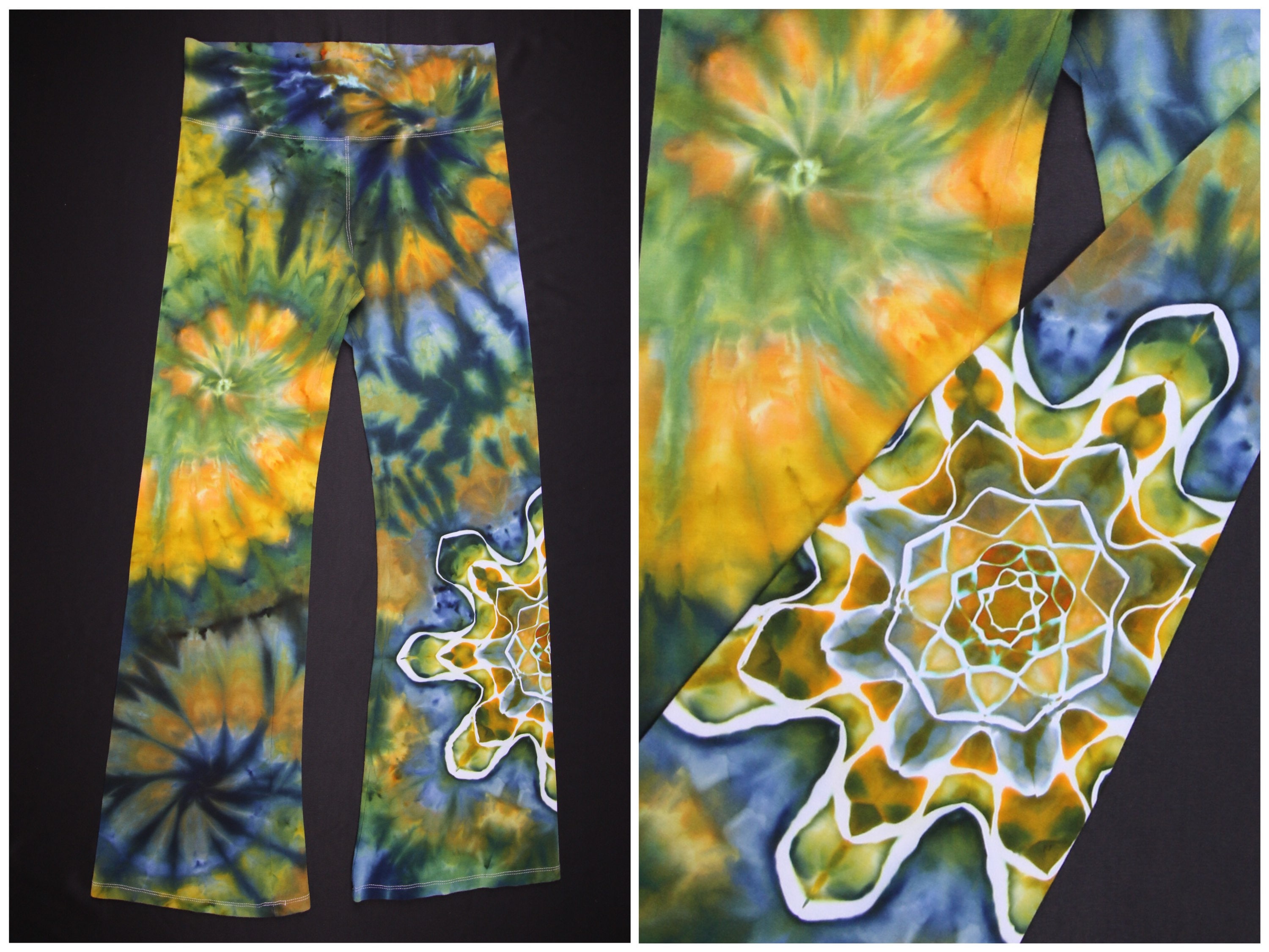 Tie Dye Yoga Pants XL Yoga Pants