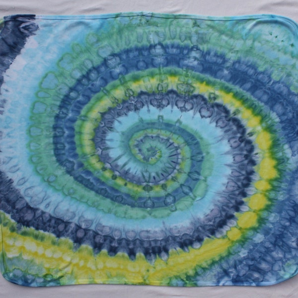 Organic Tie Dye Baby Blanket