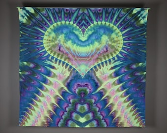 UV Love Glows•  55” x 58”