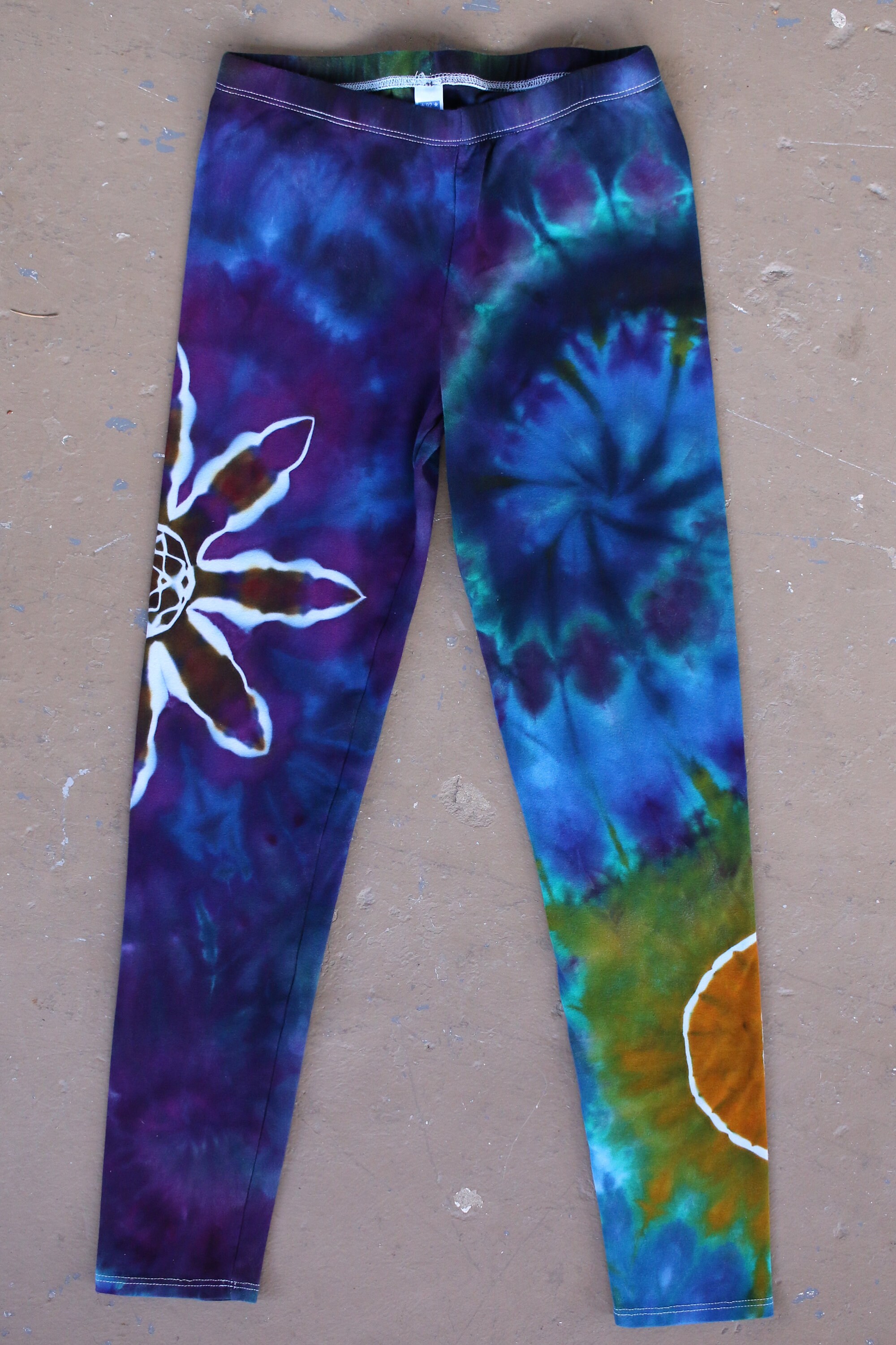 Tie Dye Leggings Medium