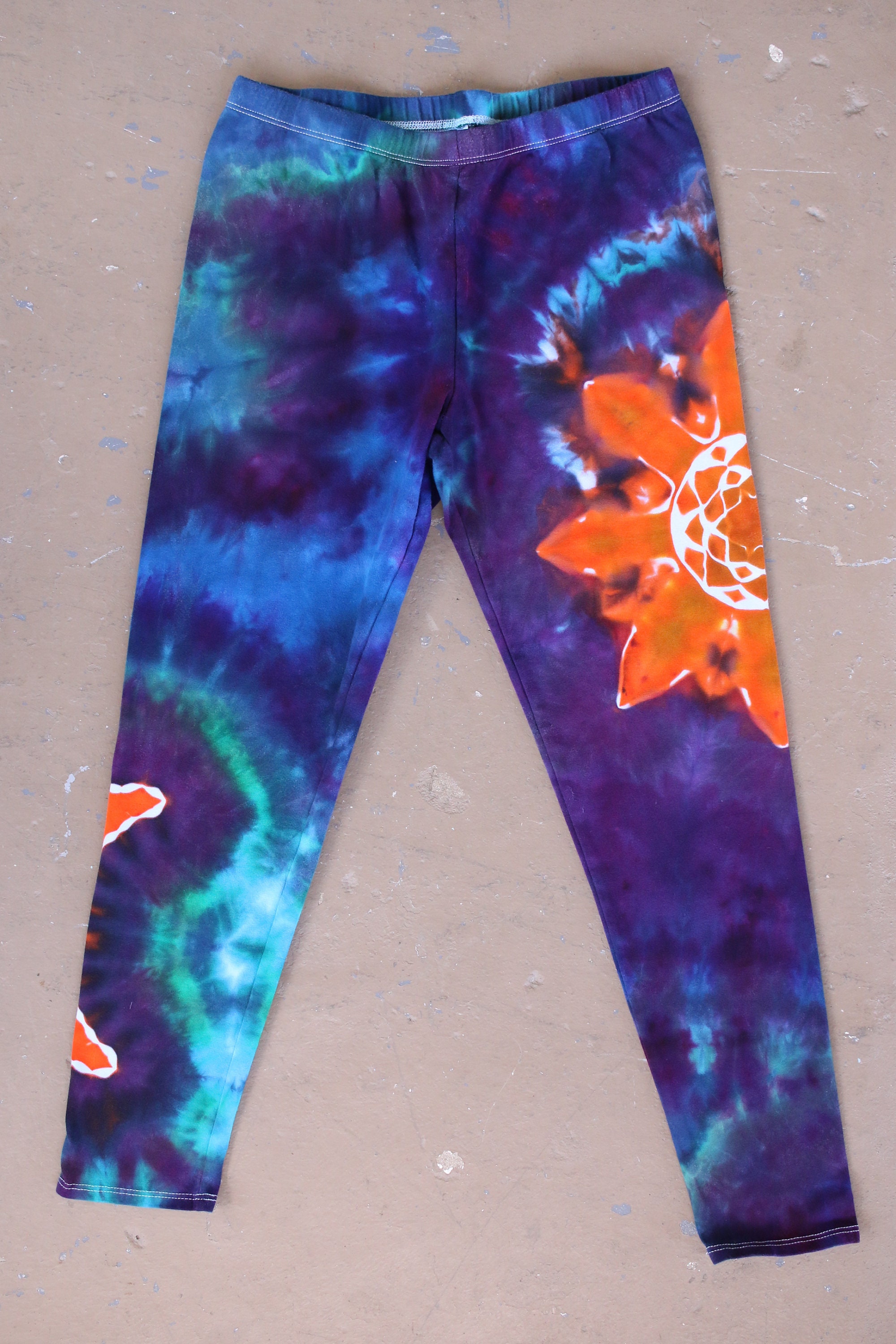 Tie Dye Leggings XL