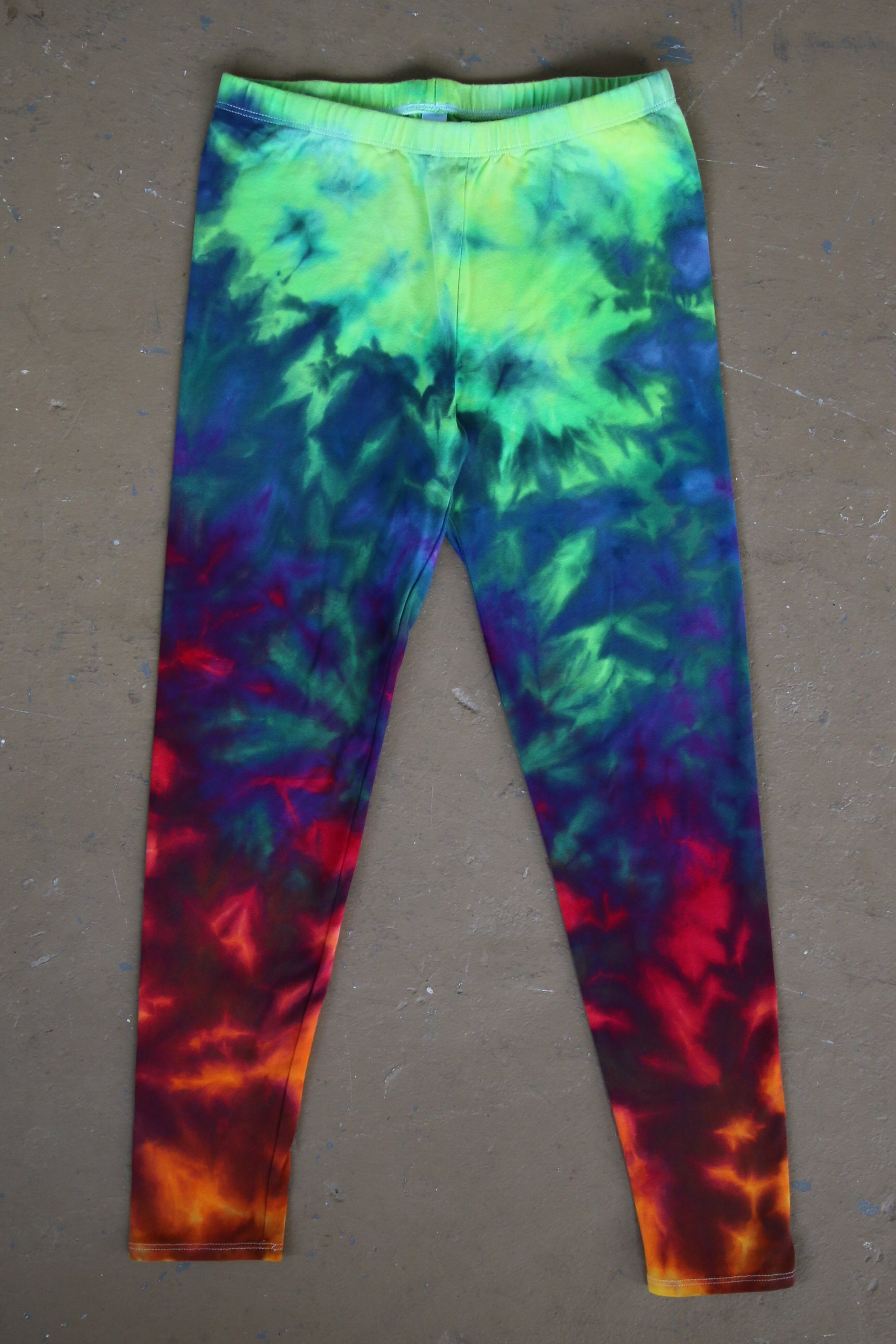 Tie Dye Leggings Extra Large