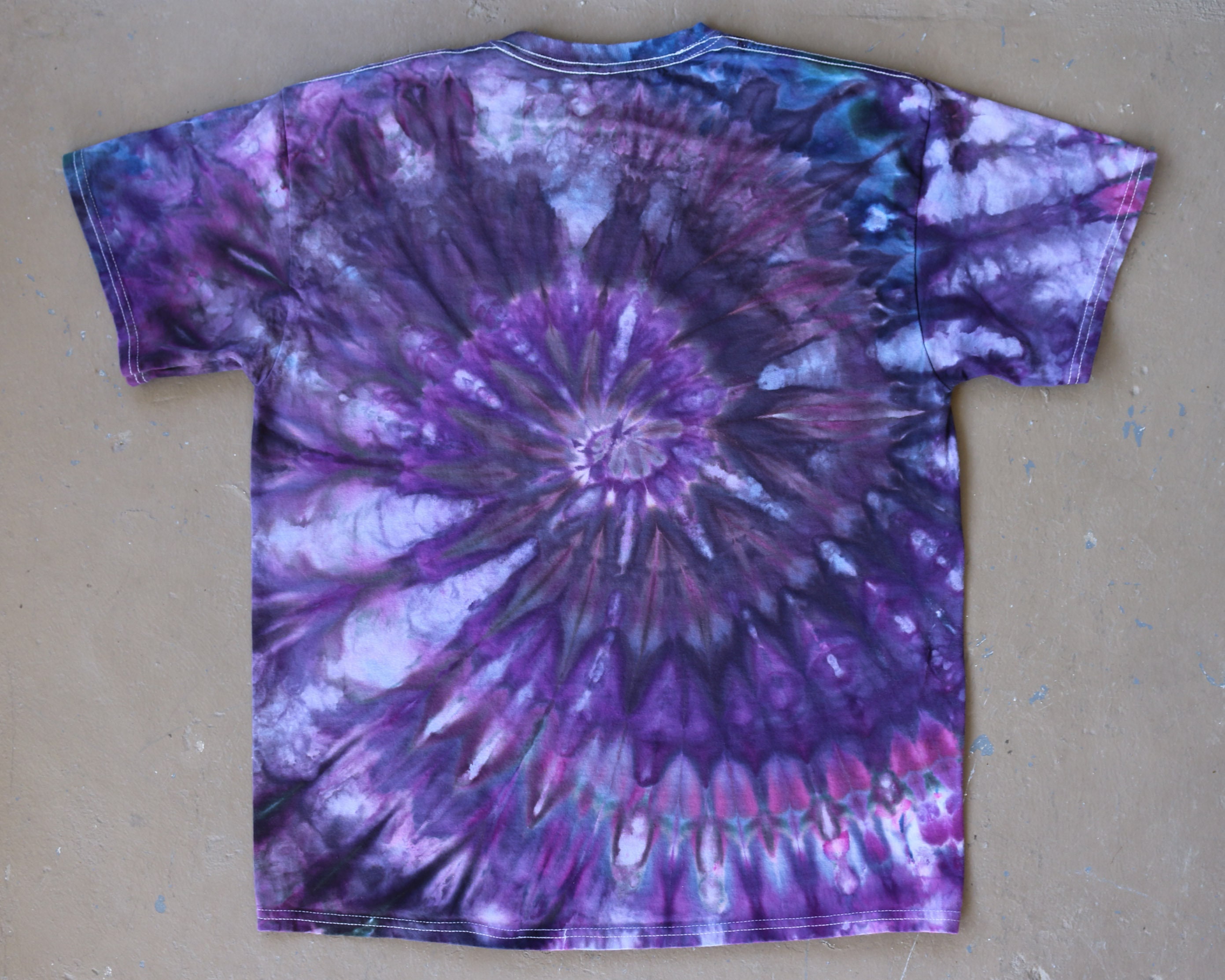 Tie Dye Shirt Large, Psychedelic Clothing, Trippy Shirt, 60s hippie