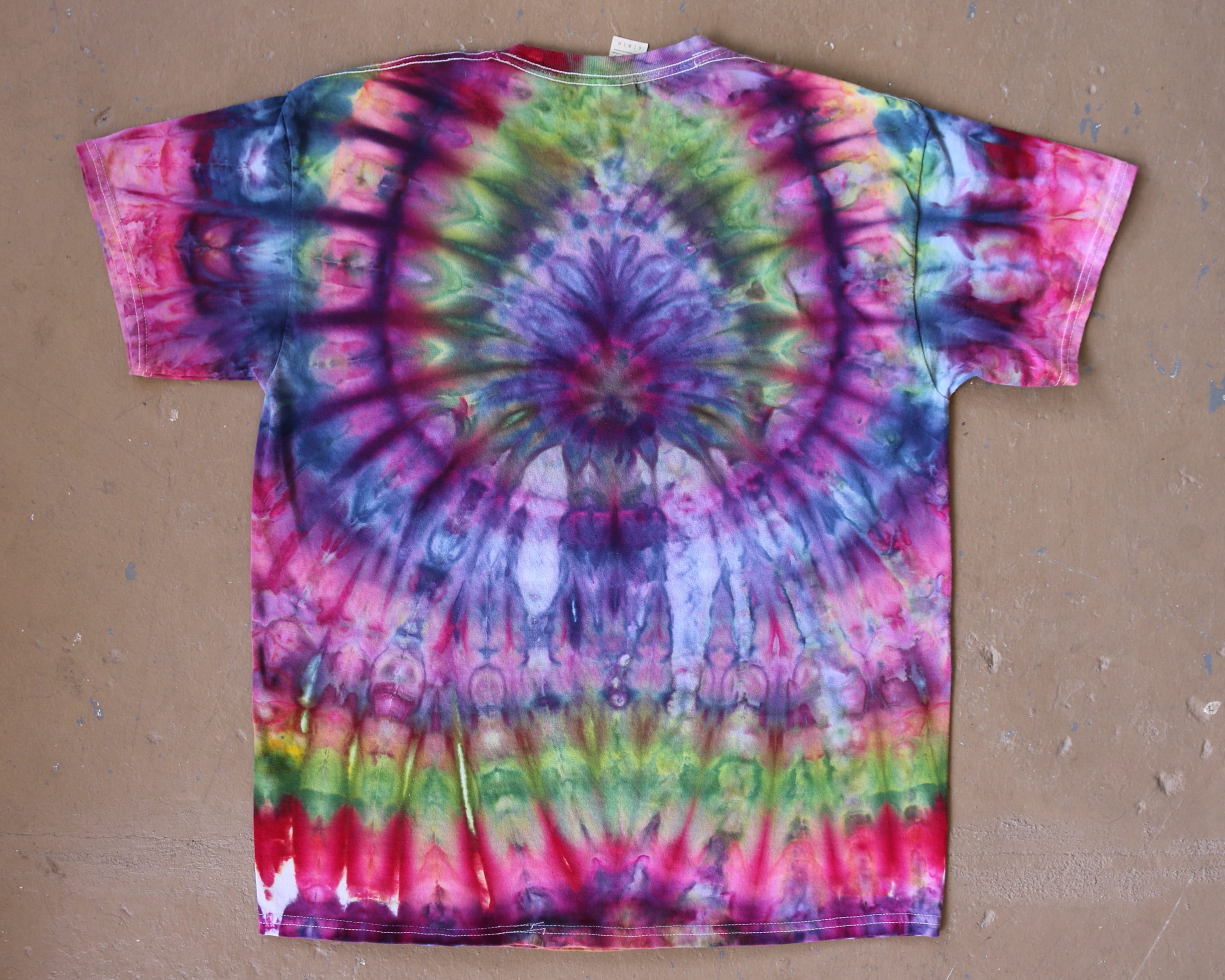 Tie Dye Shirt | Large, Psychedelic Clothing, Trippy Shirt, 60s hippie ...