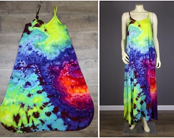 Medium Ice Dyed Rayon Dress
