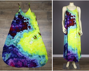 Small Ice Dyed Rayon Dress