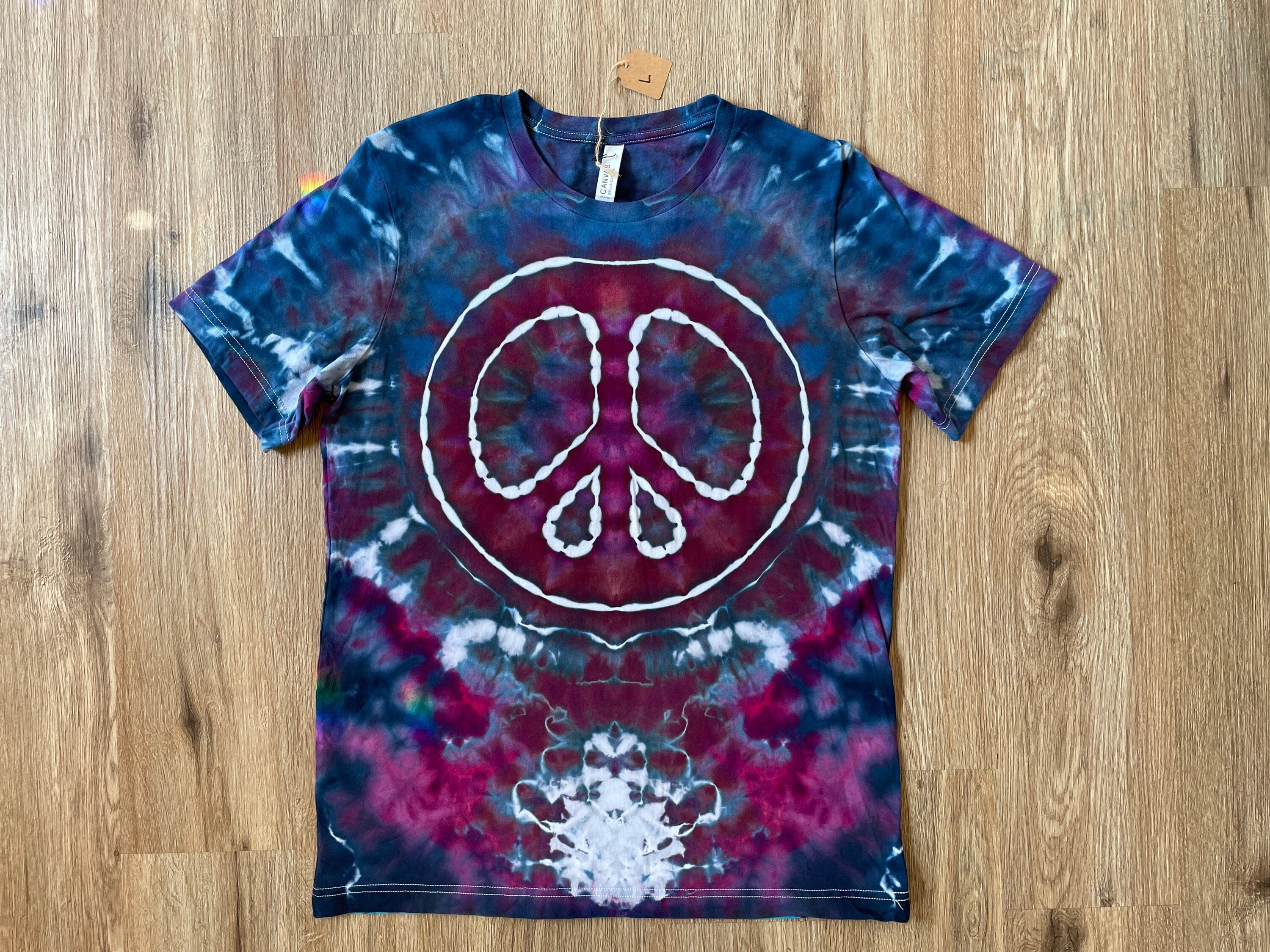 bella canvas tie dye t shirt
