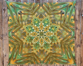 Mossy Magic •  55” x 58”
