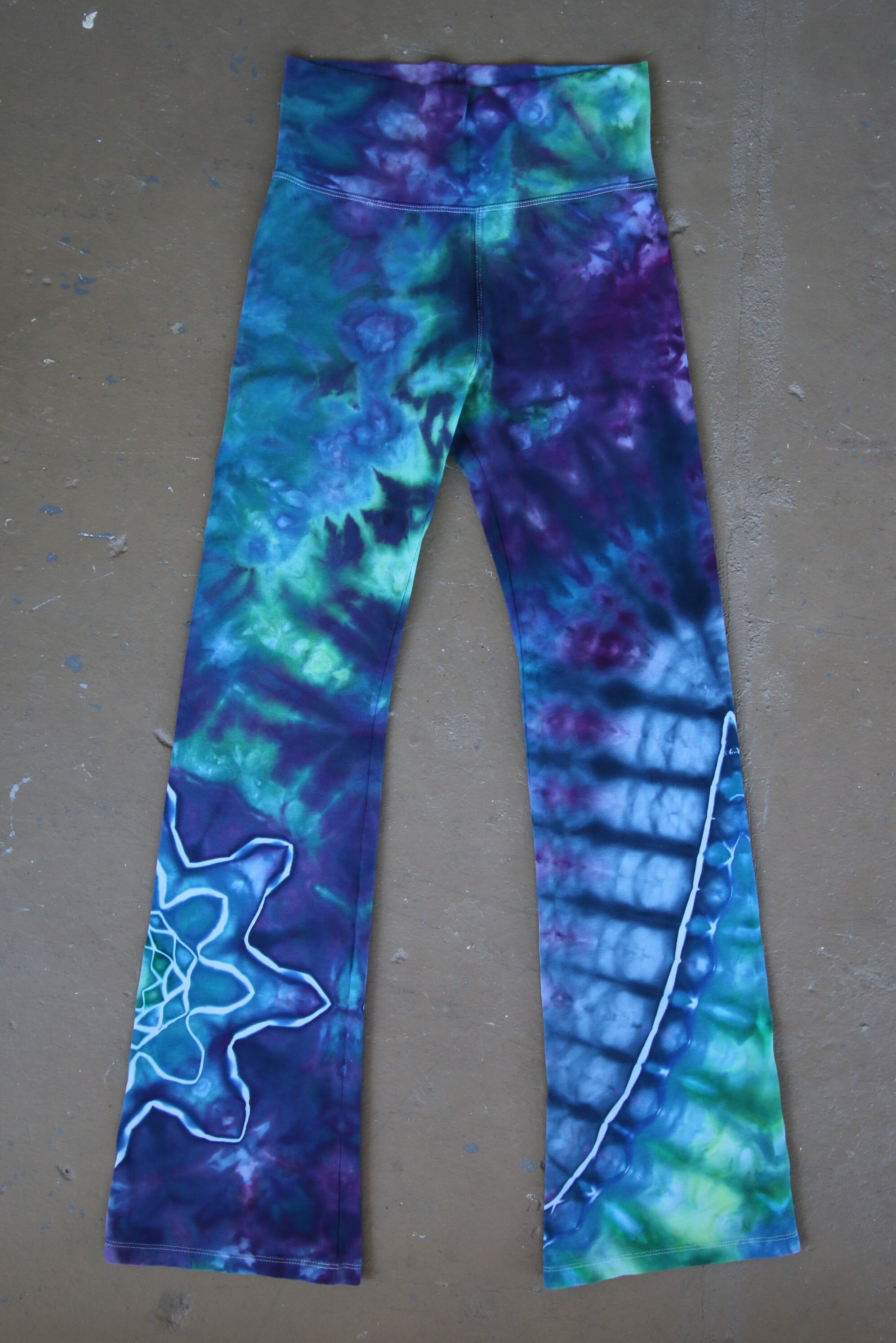 Tie Dye Yoga Pants | Women's Medium