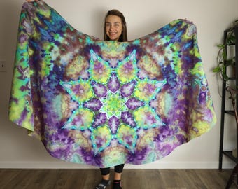 Ice Dyed Wrap Skirt