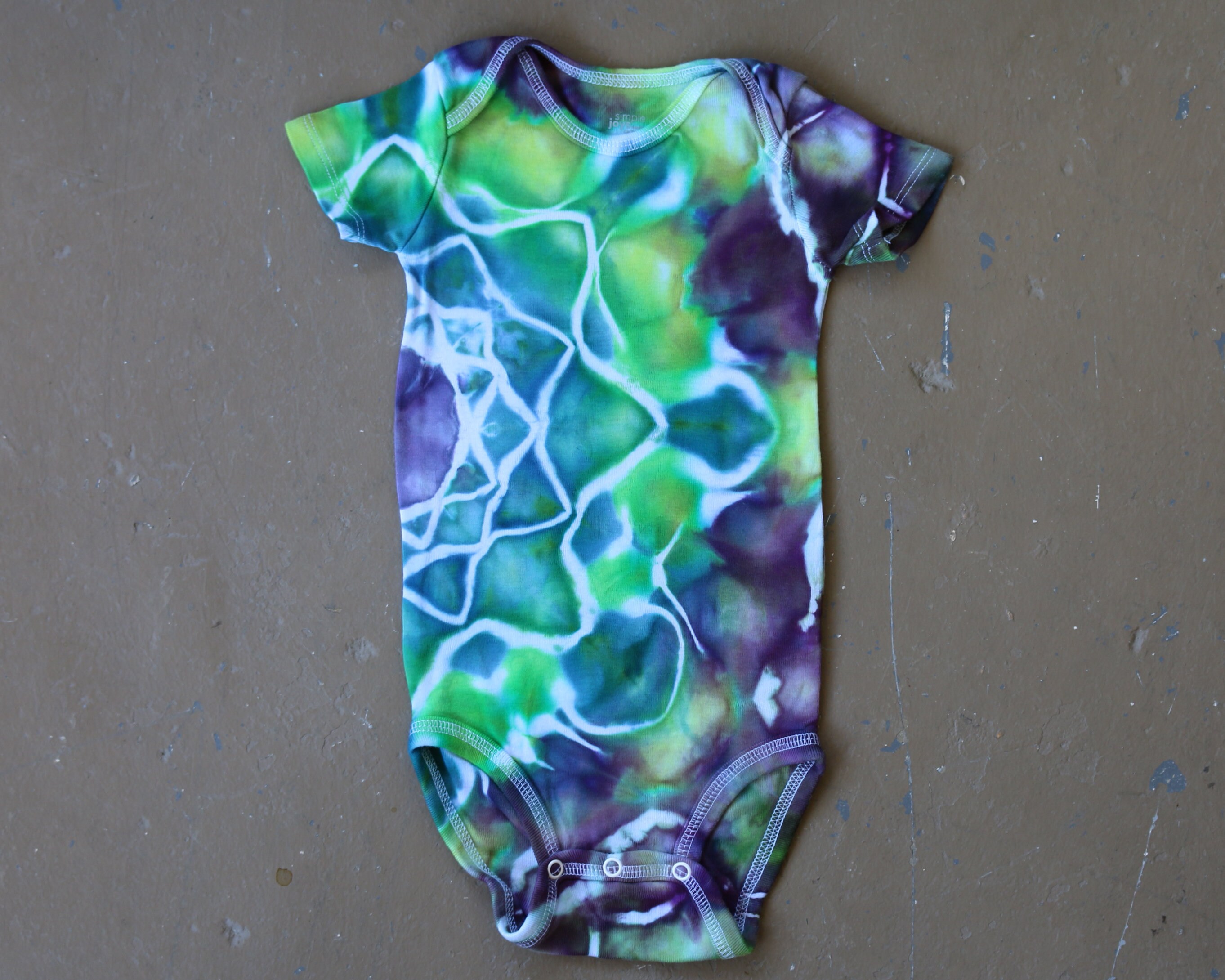 tie dye baby clothes