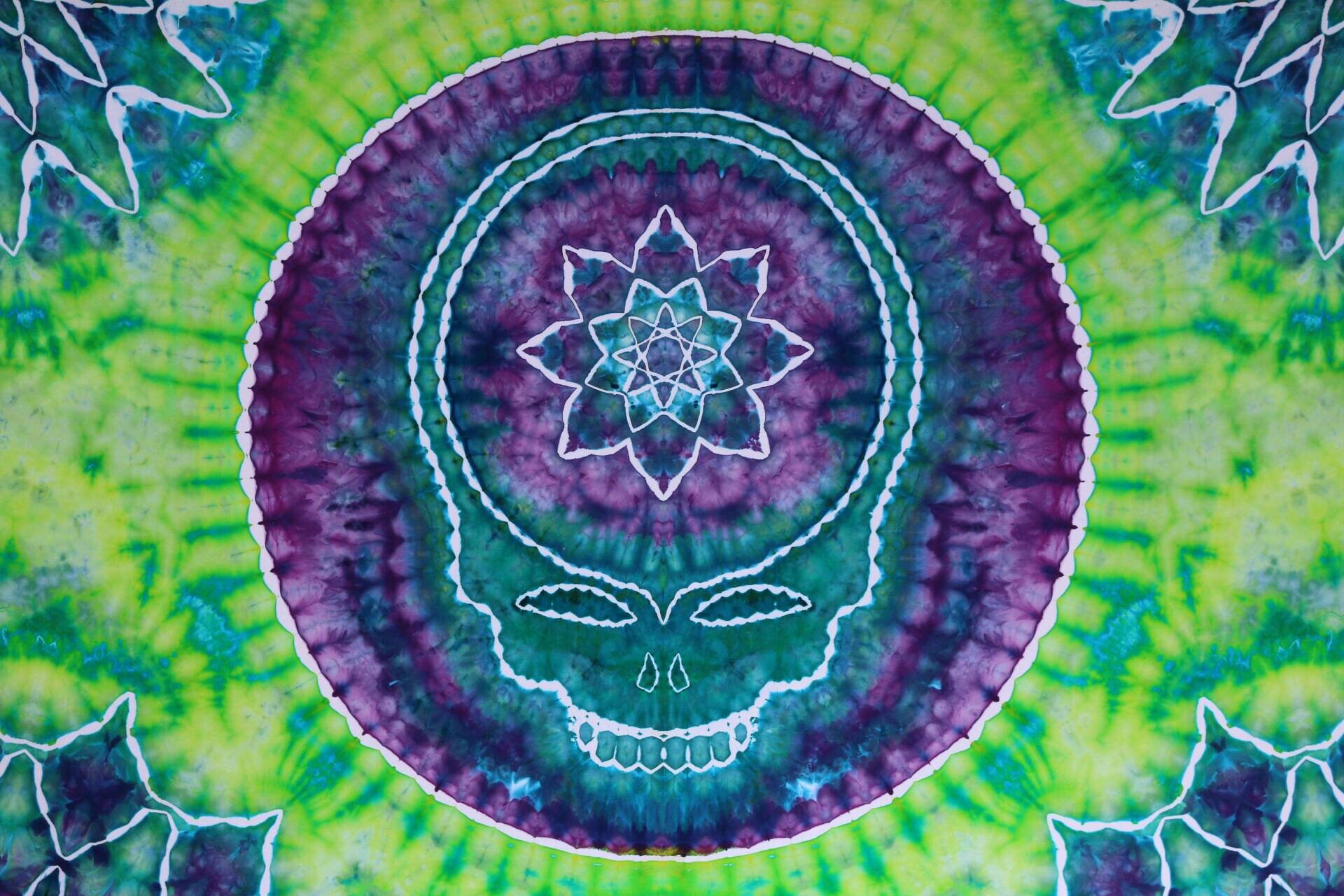Grateful dead tie dye tapestry sale