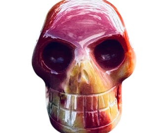 Red Jasper Crystal Skull 40 grams