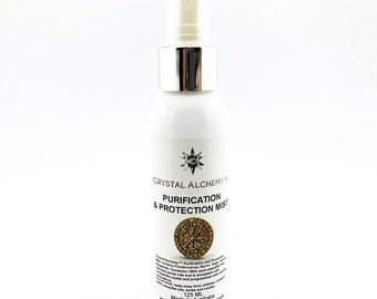 Crystal Alchemy - Purification & Protection Mist 125 ml / 4.25 oz fl