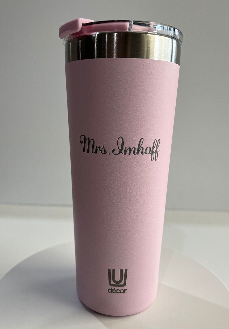 Personalised XL Double Wall Smoothie Tumbler Etsy Australia