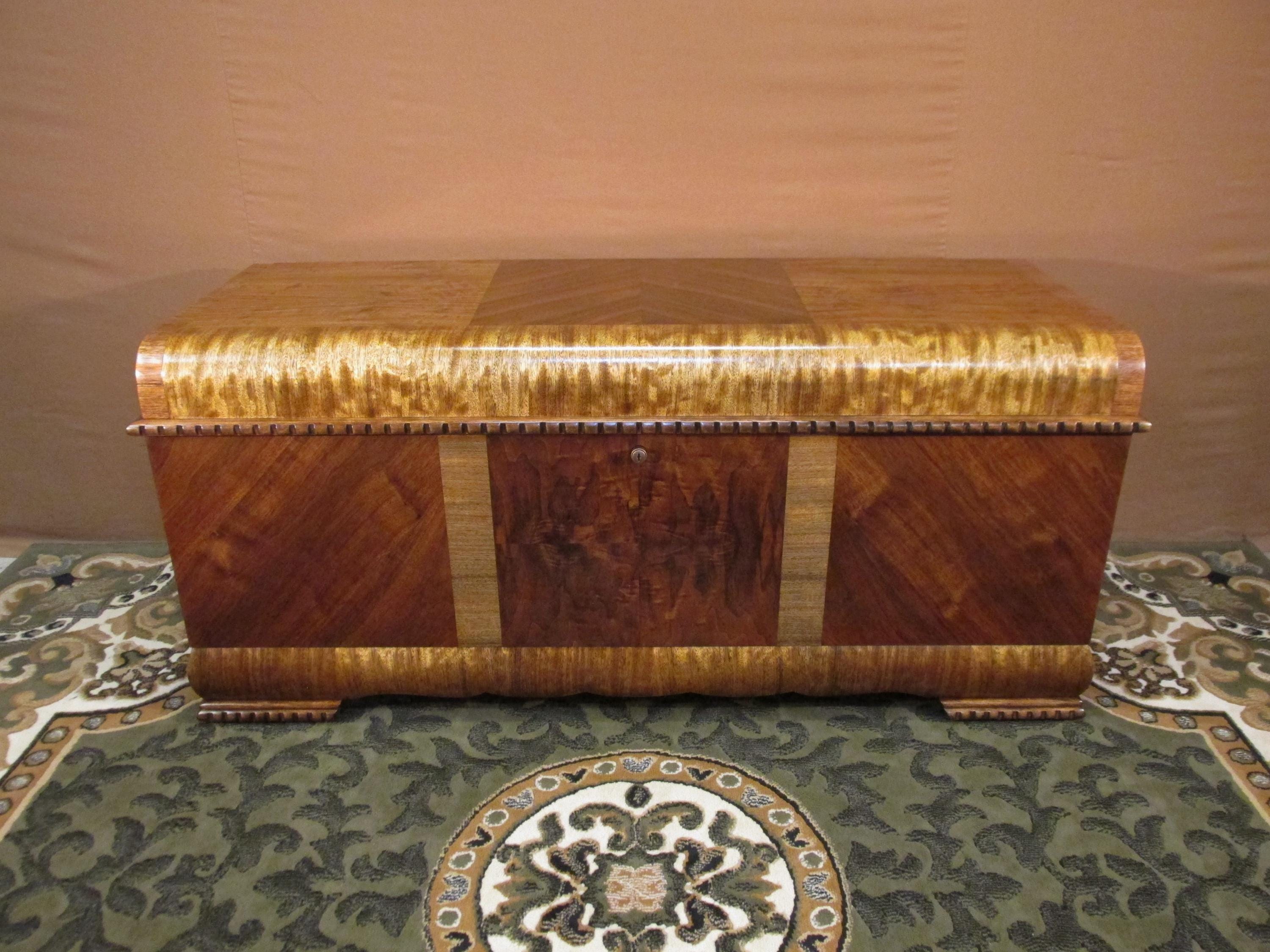 最終値下　FILM Bed side chest 1960s Mid-Century Modern Cedar Hope Chest by Lane Furniture – LOCK