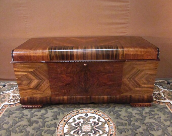Restored 1942 Lane Waterfall Cedar Chest Style No. 482073 Etsy