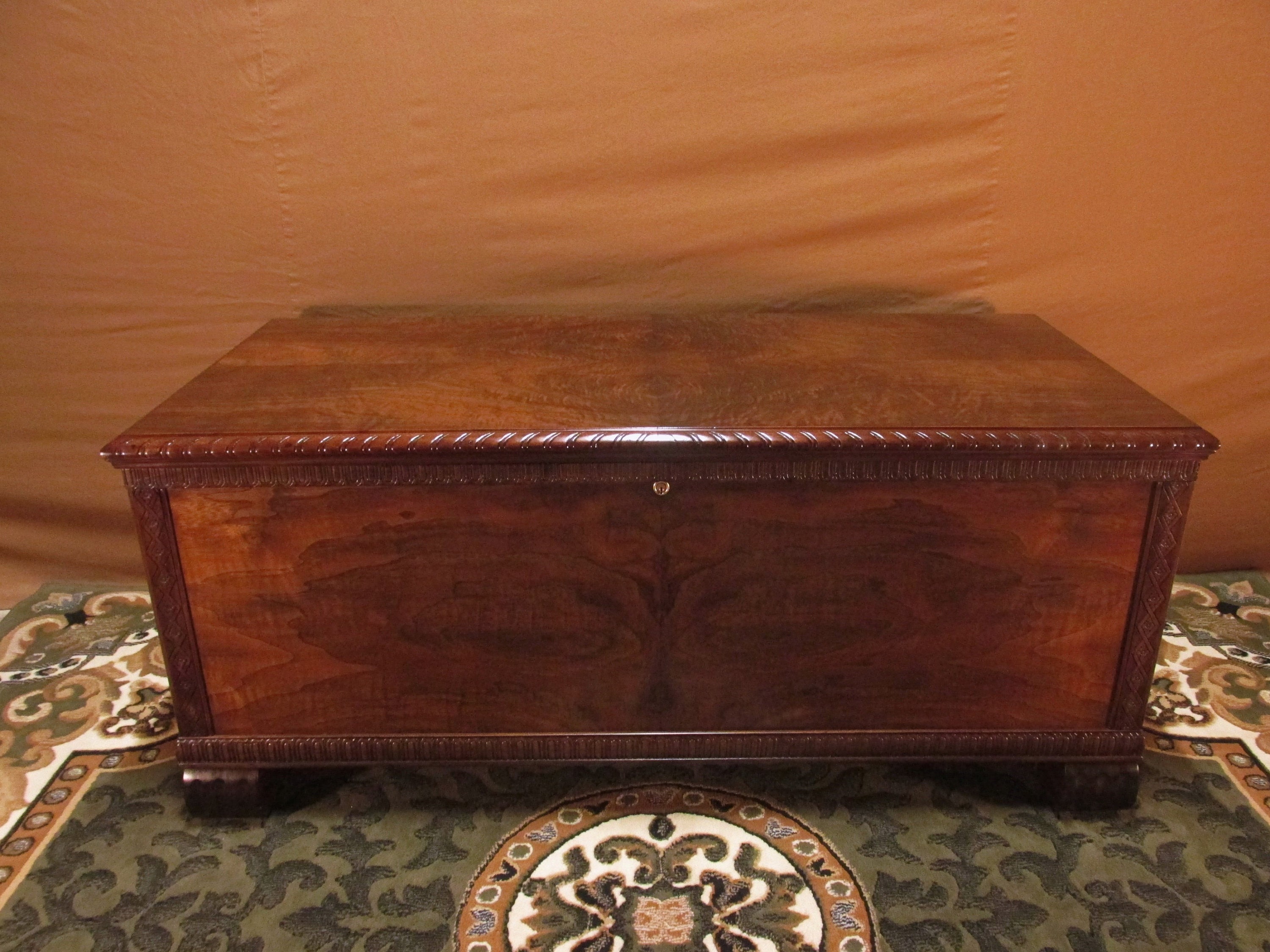 Restored Antique / Vintage Cedar Chest By Continental Etsy