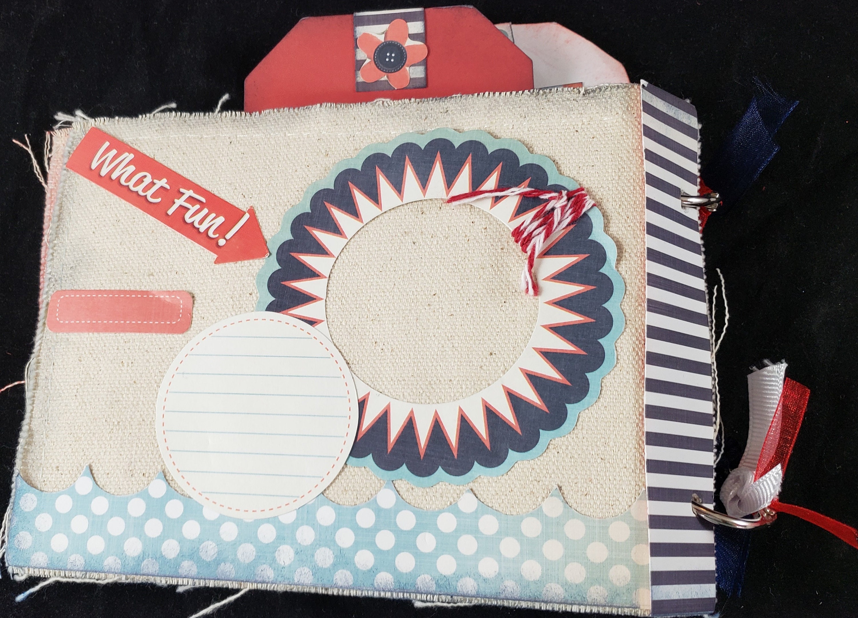 Summer Vacation Mini Album Premade Mini Album Scrapbook - Etsy