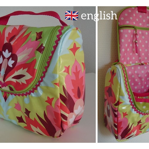 Opstap Hanging Toiletry Bag Epattern Etsy
