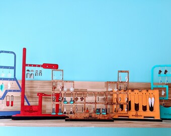 Chemistry themed earring display - Erlenmeyer Flask ONLY