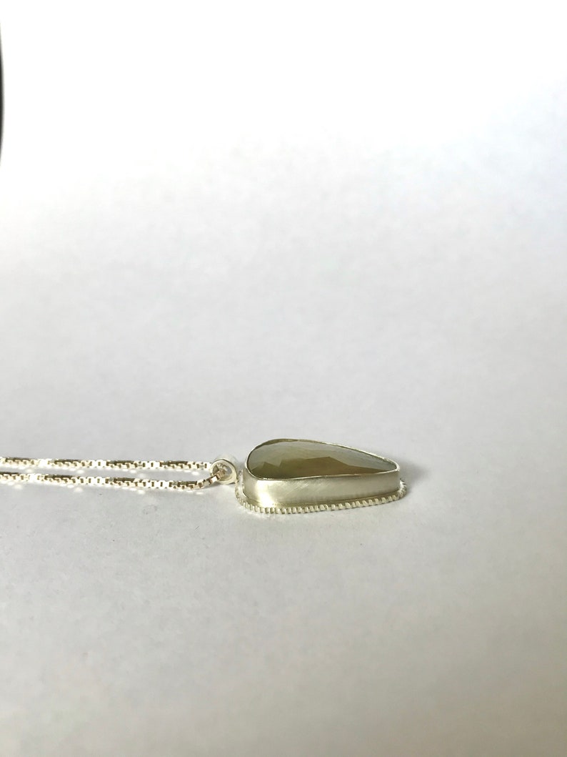 Sapphire Necklace Oracle Reflection