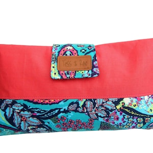 Nappy Wallet, nappy and wipes clutch, baby shower gift.