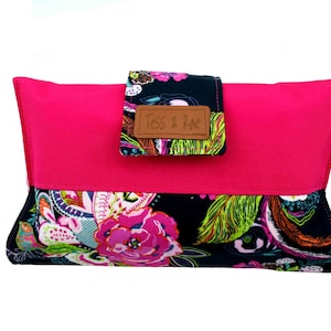 Nappy Wallet, nappy and wipes clutch, nappy pouch, baby shower gift, diaper and wipes wallet, Tess & Rae, diaper bag, nappy pouch, nappy bag