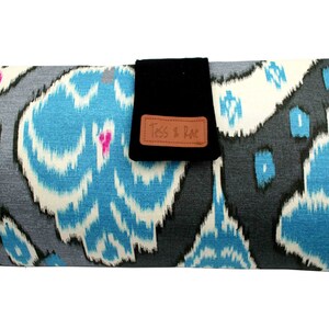 Nappy Change mat/ clutch Handmade by Tess & Rae, cotton laminate/ cotton, nappy wallet, baby shower gift, changemat