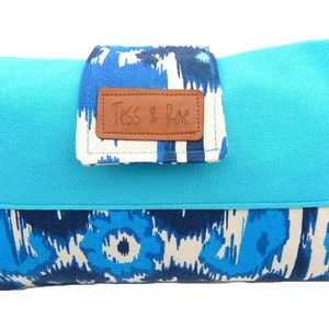 Nappy Wallet, Nappy clutch, wipes holder, nappy bag, Baby Shower Gift, diaper clutch