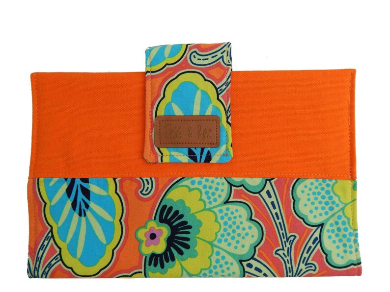 Tess /& Rae diaper wallet nappy wallet baby shower gift nappy clutch Cotton