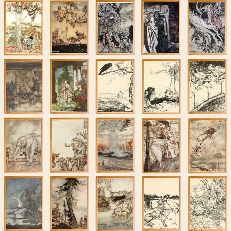 Arthur Rackham Print - Etsy