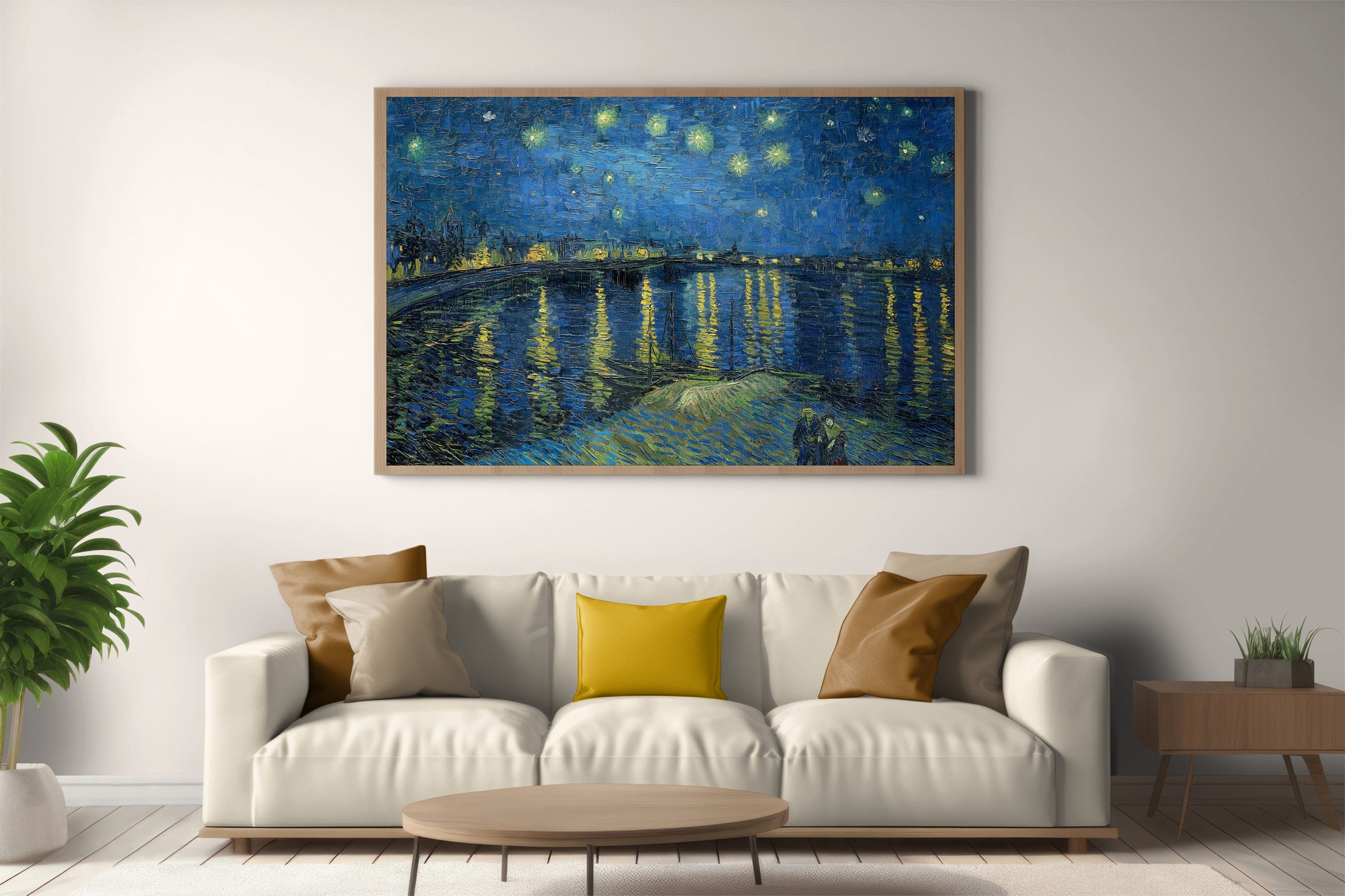 Vincent Van Gogh Wall Art Set of 11, the Starry Night Gallery Wall ...
